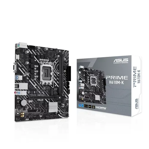 Asus Intel H610 (Lga 1700) Micro-atx Motherboard, Ddr5