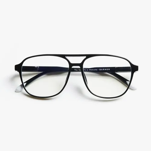 Barner Screen Glasses Brad Glossy - Black Noir