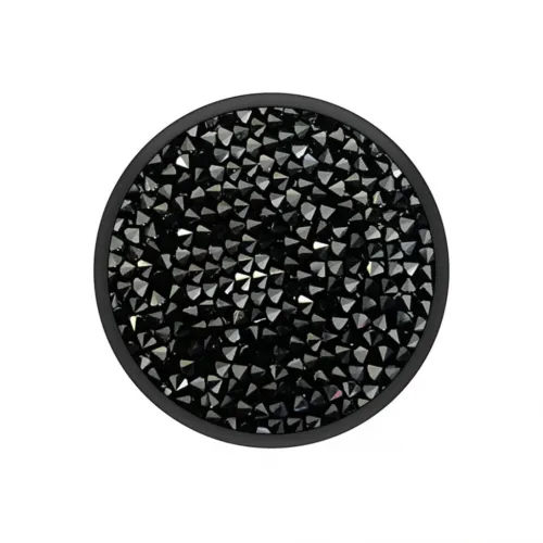 Popsockets Popgrip (Complete Swappable Popgrip) Jet Black Crystal