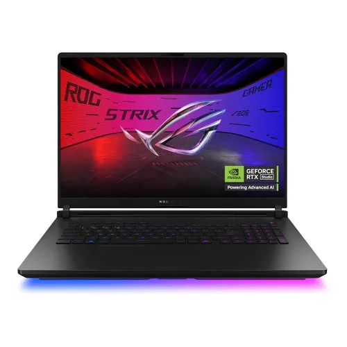 ASUS ROG Strix SCAR 18 G835LX-S9117W Gaming Laptop – 18" WQXGA 240Hz HDR, Intel Core Ultra 9 275HX, 64GB RAM, 2TB SSD, RTX 5090 24GB, Windows 11 Home, English Keyboard – Black