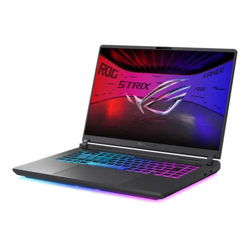 ASUS ROG Strix G16 G615LR-RV231 – Core Ultra 9 275HX, RTX 5070 Ti, 16GB RAM, 1TB SSD, 16" WQXGA 165Hz, Arabic Keyboard, No OS – Volt Green