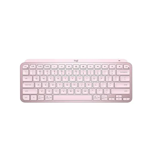 Logitech MX Keys Mini Bluetooth Illuminated Keyboard, English - Rose Pink