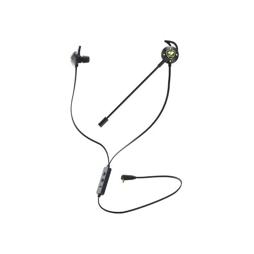 Cougar Headset Attila In Ear-Dual Mic-Driver 7Mm - Black