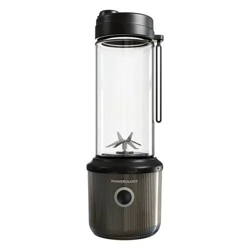 Powerology Press & Refresh Portable Blender - Black