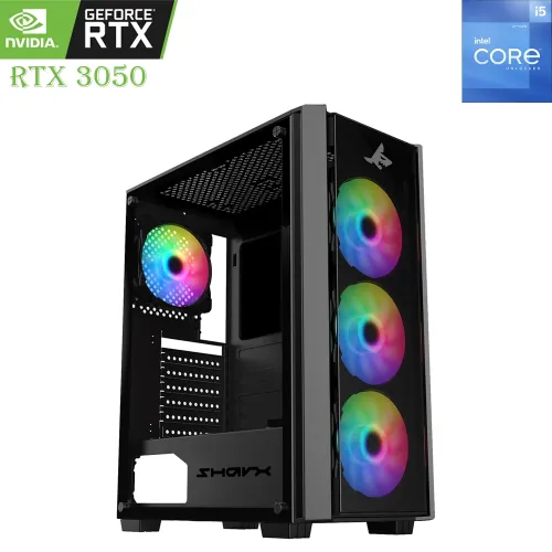 Sharx Gaming PC – Intel Core i5 12th Gen | RTX 3050 | 16GB RAM | 1TB SSD