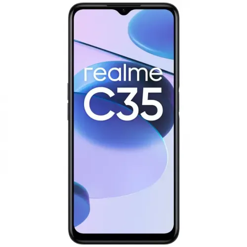 Realme C35 Dual SIM (4GB RAM + 64GB Memory) RMX3511 - Glowing Black