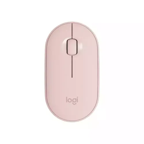 Logitech Pebble M350 Bluetooth Wireless Mouse - Rose Pink