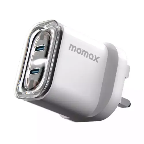 Momax 1-charge Flow 2-port 35w Gan Charger Usb-c
