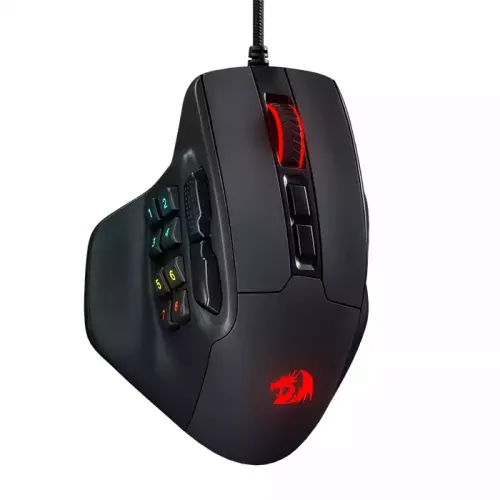 Redragon Aatrox M811 Mmo Wired Gaming Mouse - Black