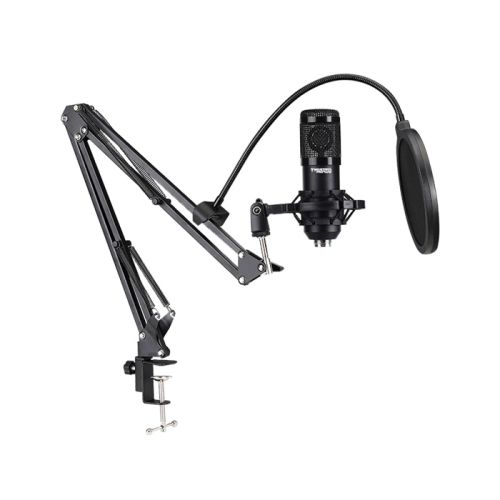 Twisted Minds W104 Professional Gaming & Streaming USB Condenser Microphone – Black