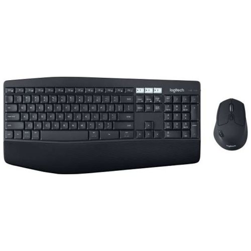 Logitech MK850 Performance Wireless Keyboard (Eng/Arabic) and Mouse Combo - Black