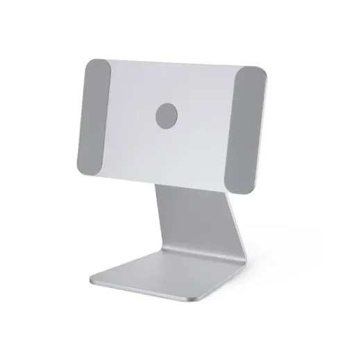 Magnetic Stand For Ipad, Aluminum Tablet Holder Adjustable Desktop Stand Holder For Ipad - Sliver