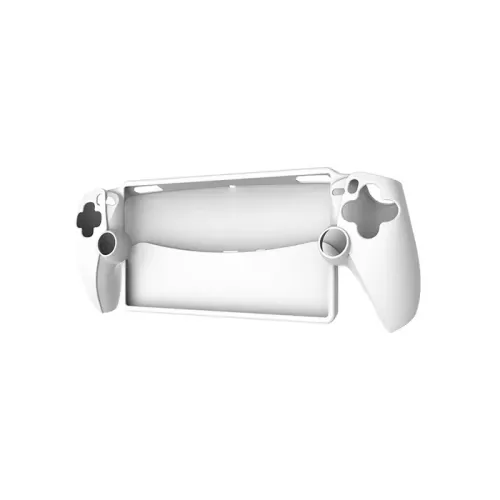 Game Console Accessories Silicone Protective Case Cover For PS Portal (White)