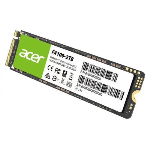 Acer FA100, M.2 NVMe PCIe Gen3 x 4 SSD - 2TB