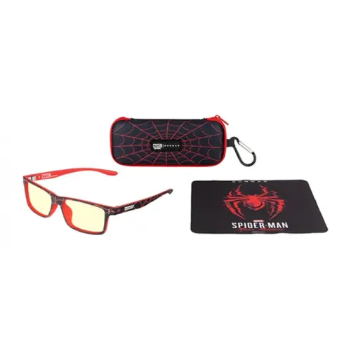 Gunnar Cruz Marvel Spider-Man Miles Morales Edition Gaming Glasses - Amber