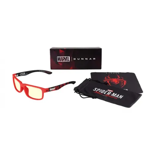 Gunnar Enigma Marvel Spiderman Miles Morales Edition Gaming Glasses - Amber