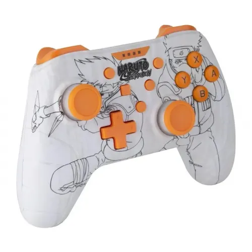 KONIX Naruto Shippuden - KAKASHI White Wired controller For Nintendo Switch And Pc