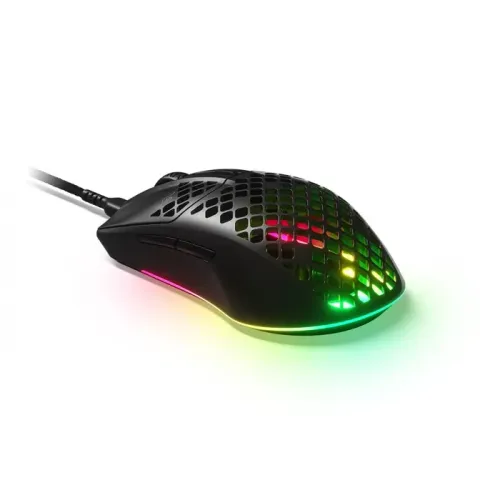 SteelSeries AEROX 3 (2022 Edition) RGB Wired Gaming Mouse - Onyx