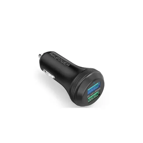 RAVPower RP-VC007 Quick Charge 3.0 Car Charger 40W 3A Car Adapter