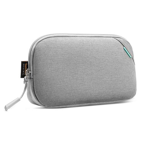 Tomtoc Recycled Portable Storage Pouch Bag Case Accessories Organizer - Grey
