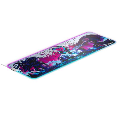 Steelseries QcK PRISM NEO NOIR Limited Edition Cloth RGB Gaming Mousepad (900X300MM)