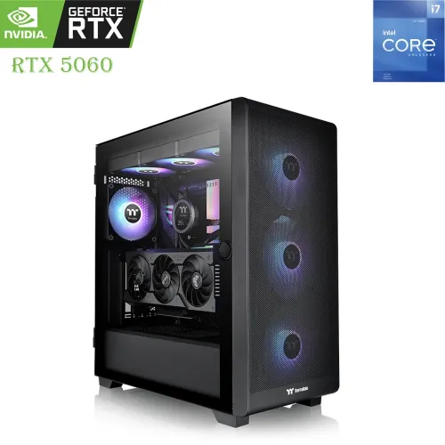 GAMING PC Thermaltake – Intel Core i7 12th Gen | RTX 5060 8GB | 1TB SSD | 16GB RAM