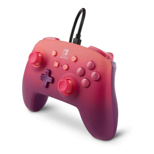 PowerA Enhanced Wired Controller for Nintendo Switch - Fuchsia Fantasy