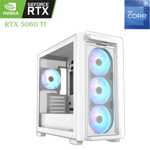 Gaming Pc Intel Core I7-12th Gen Rtx 5060 Ti 16gb, 1tb Ssd, 16gb Ram