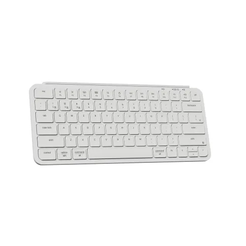 Keychron B1 Pro Ultra-Slim Wireless 75% ZMK Custom Keyboard for Windows & Mac, Arabic / English - White
