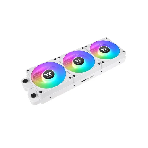 Thermaltake CT120 EX Reverse ARGB Sync PC Cooling Fan (3-Fan Pack) - Snow
