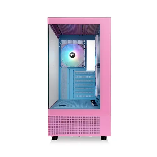 Thermaltake View 270 Plus TG ARGB Bubble Pink Mid Tower Gaming Pc Case - Bubble Pink