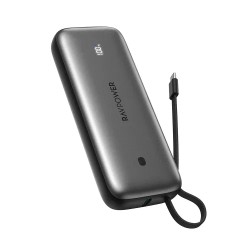 RAVPower RP-PB1224 Pro PD30W 20,000 mAh 3‑Port Power Bank