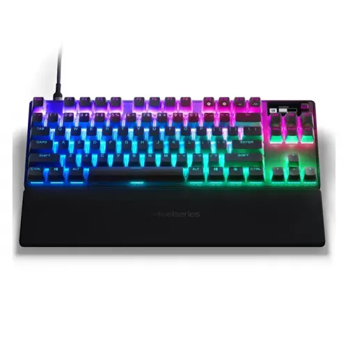 SteelSeries Apex Pro TKL (2023) Wired RGB Mechanical Gaming Keyboard (US Layout) - Black