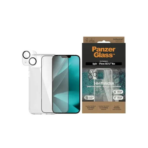 PanzerGlass iPhone 14 Plus protection package - Clear