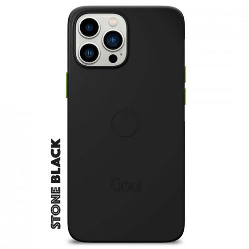Goui Magnetic Cover For iPhone 13 Pro - Stone Black