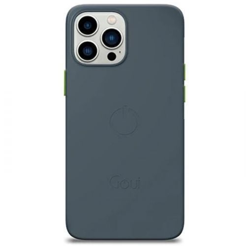 Goui Magnetic Cover For iPhone 13 Pro Max - Steel Grey