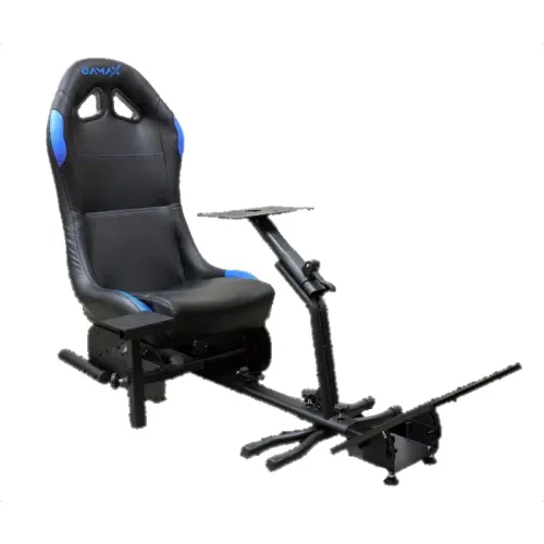 GAMAX Sporty Gaming Racing Seat – Bule&Black