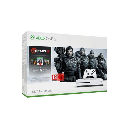 Xbox One S 1TB Console - Gears 5 -  1TB - 4K