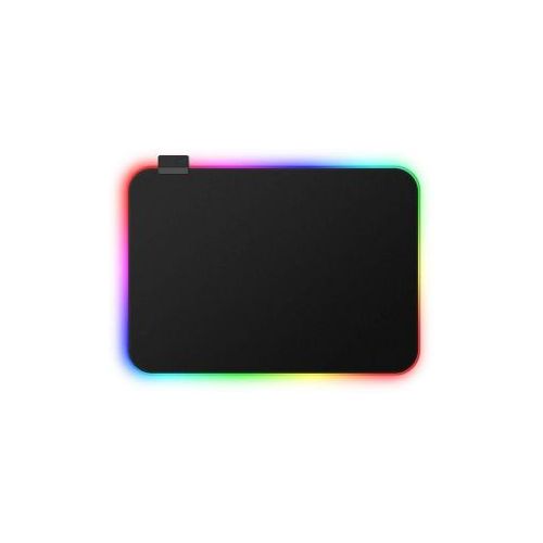 Porodo RGB Gaming Mousepad M ( 36 X 26 X 0.3 CM ) - Black