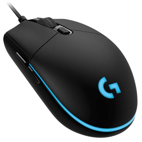 Logitech G PRO Wired Gaming Mouse, Hero 16K Sensor - Black