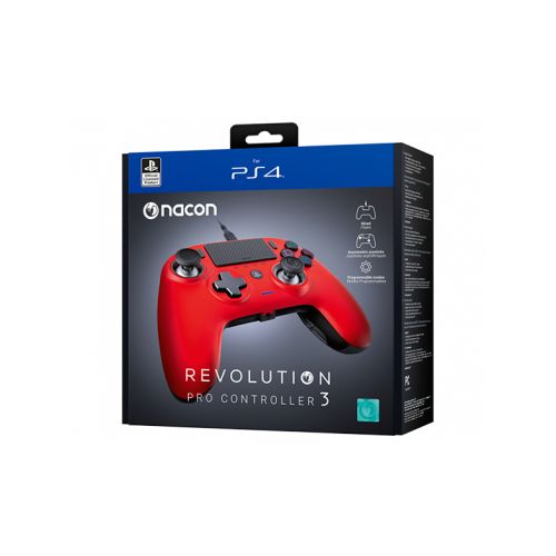 PlayStation4 Nacon- Revolution Pro Controller 3 - Red