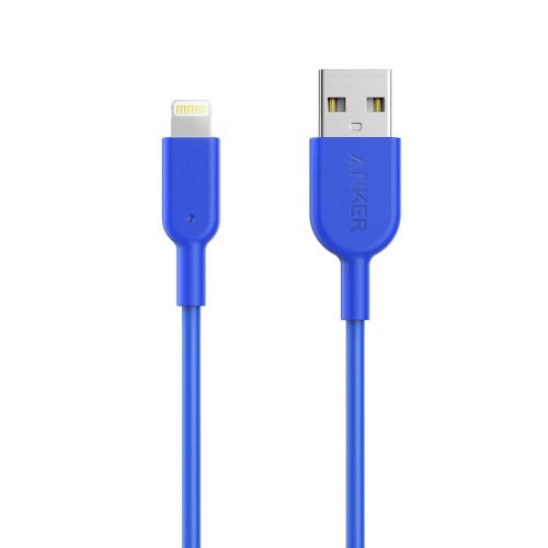 Anker Powerline II USB-A to Lightning Cable (0.9m/3ft) - Blue