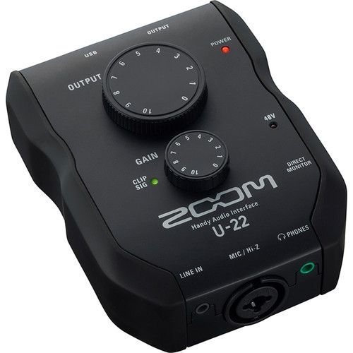 Zoom U-22 - Usb Mobile Recording and Performance Interface