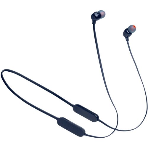 JBL T125BT Wireless In-ear Pure Bass Headphones - Blue
