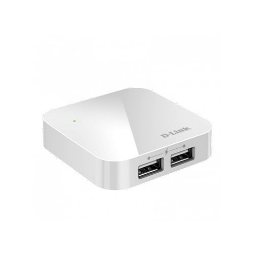 D-Link (DUB-H4) 4-Port USB 2.0 Hub - White