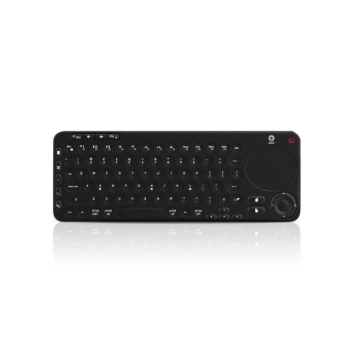 Green Dual Mode Portable Wireless Keyboard English / Arabic With Touch Pad– Black