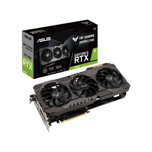 ASUS TUF Gaming GeForce RTX™ 3070 V2 OC Edition Graphics Card - 8GB GDDR6