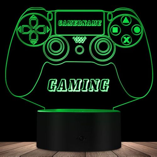 Creative 3D Visualization Lamp - Gaming