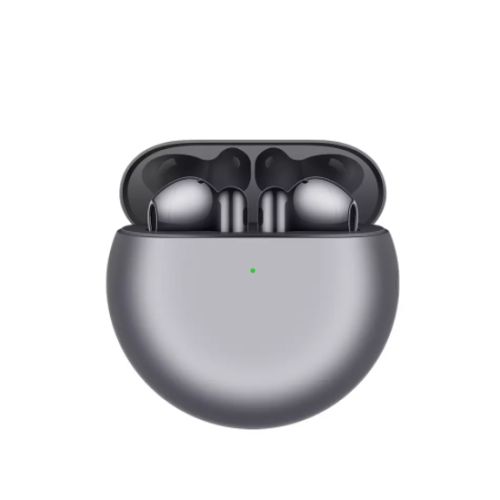 Huawei Freebuds 4 - Open-fit Active Noise Cancellation 2.0 High Resolution Sound - Silver Frost