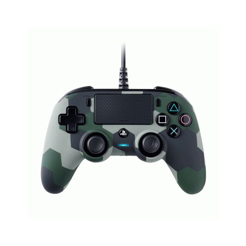 PS4: NACON Compact Wired Controller - Green Camo